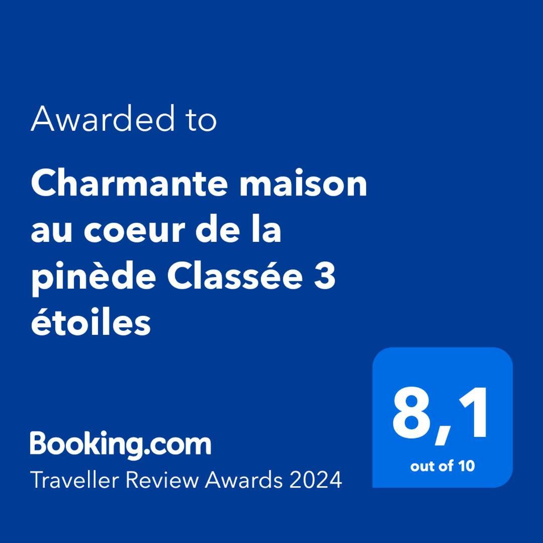 Charmante Maison Au Coeur De La Pinede Classee 3 Etoiles Lacanau Eksteriør bilde